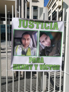 Lee más sobre el artículo Manifestación en apoyo a carabineros Henry Cuellar y Víctor Lastra – Corte de apelaciones San Miguel